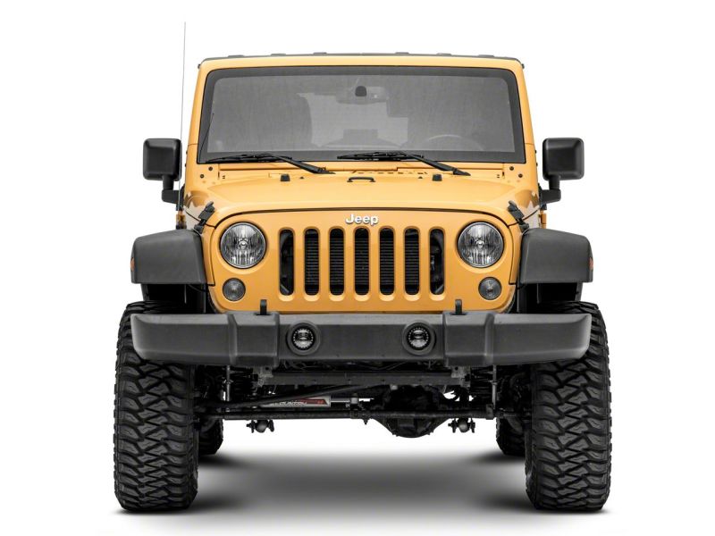 Raxiom 07-18 Jeep Wrangler JK 18-23 Jeep Wrangler JL Axial Series Nighthawk LED Fog Lights thumbnail 9