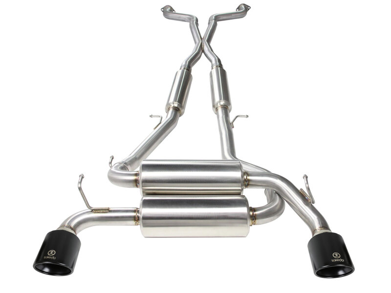 aFe Takeda 2-1/2 in 304 SS Cat-Back Exhaust System Infiniti G37 08-13/Q60 14-15 V6-3.7 w/ Black Tips thumbnail 8