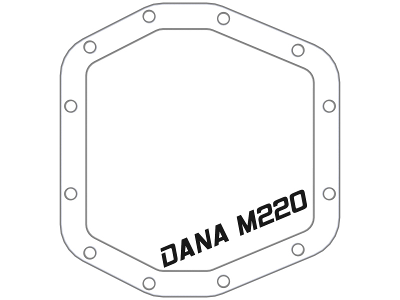 aFe Street Series Rear Differential Cover Black w/Machined Fins 20+ Jeep Gladiator JT (Dana M220) thumbnail 3