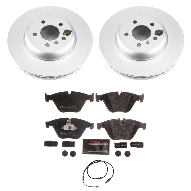 Power Stop 14-16 BMW 535d Front & Rear Euro-Stop Brake Kit (1x psbESK6034, 1x psbESK6020) thumbnail 7
