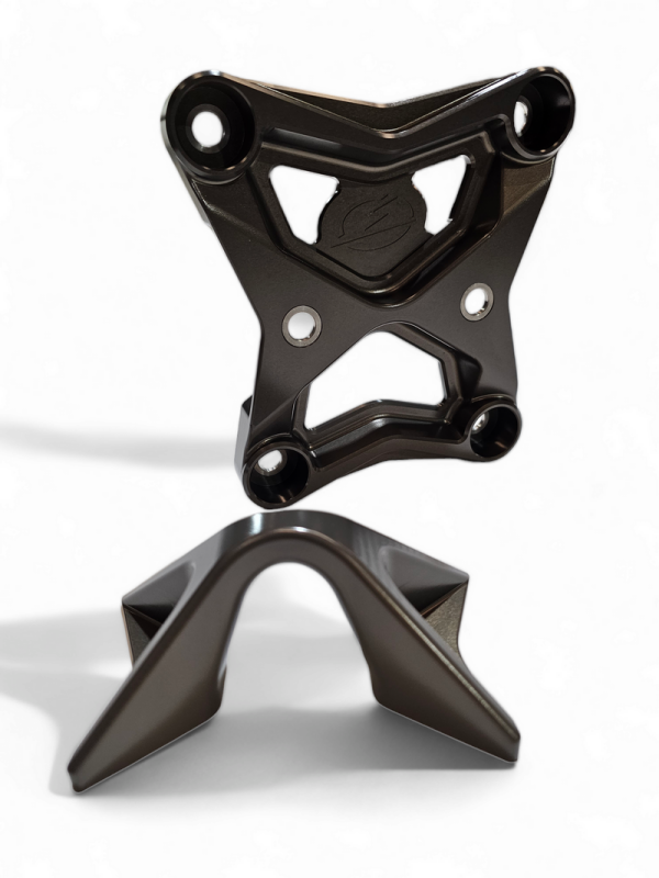 Elektric Offroad 2017-2021 Can Am X3 Maverick Volt Radius Rod Plate Anodized Gun Metal