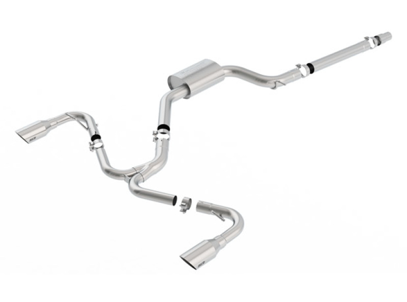 Borla 2018 Volkswagen GTI (MK7.5) 2.0T AT/MT SS S-Type Catback Exhaust w/Stainless Brushed Tips thumbnail 2