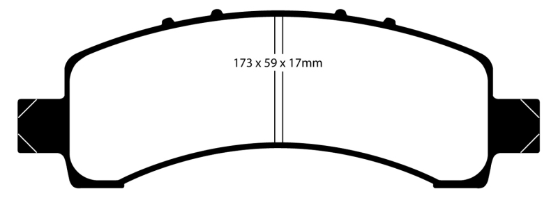 EBC S9 Brake Pad and Rotor Kit (1x ebcDP41667R, 1x ebcUSR7216) thumbnail 7