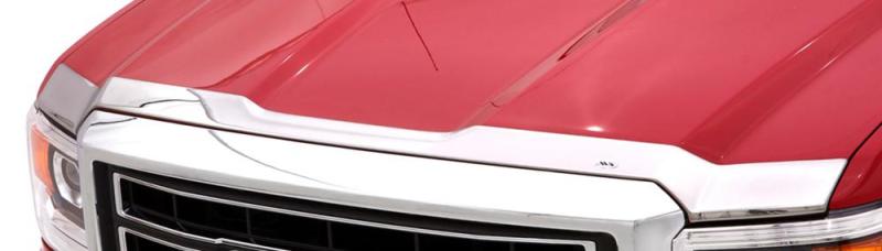 AVS 13-17 Chevy Traverse Aeroskin Low Profile Hood Shield - Chrome thumbnail 5