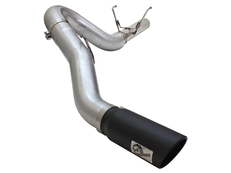 aFe MACH Force XP Exhaust Large Bore 5in DPF-Back Alu. 13-15 Dodge Trucks L6-6.7L (td) *Black Tip thumbnail 2