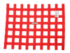 RaceQuip Red 18in H x 24W SFI Ribbon Window Net thumbnail 3