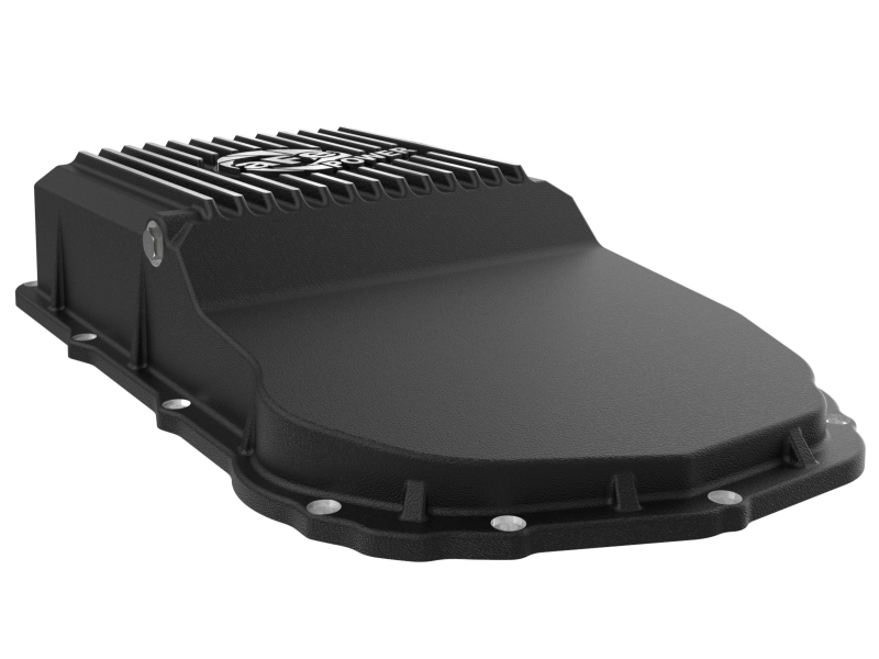 aFe POWER 21-24 RAM 1550 TRX Pro Series Transmission Pan Black w/ Machined Fins thumbnail 4