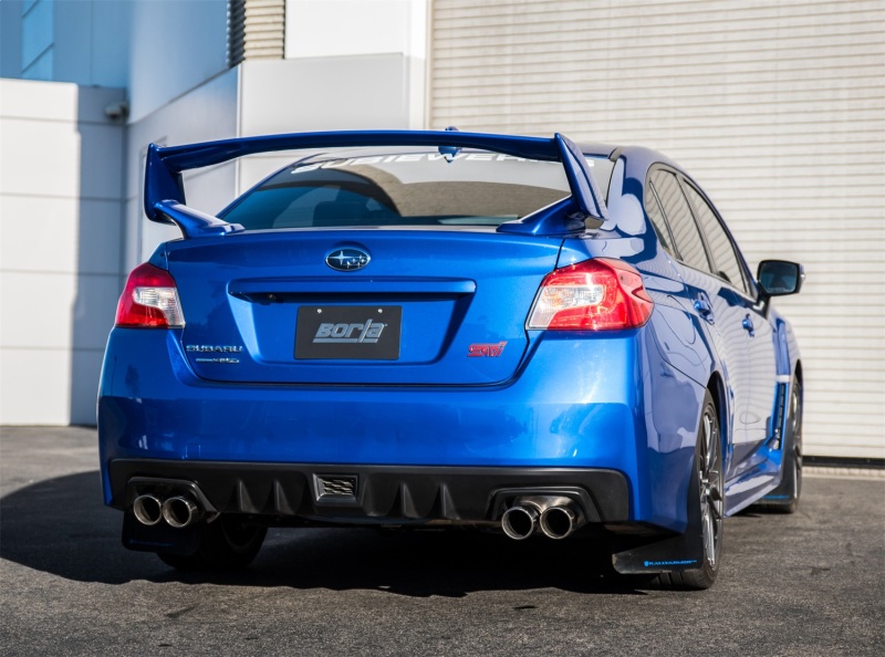 Borla 15-16 Subaru WRX / STI 2.5L S-Type Cat-Back Exhaust Quad Rd RL Tips thumbnail 6