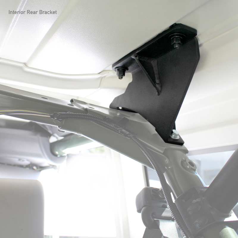 Go Rhino 07-17 Jeep Wrangler 4dr Mounting Kit for SRM Rack thumbnail 4