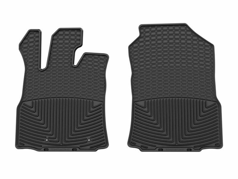 WT Rubber Mats - Front - Blk