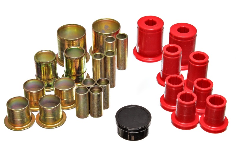 Energy Suspension 73-74 Camaro / 73 GrandAm/GrandPrix Red Control Arm Bushing Set - Complete Set thumbnail 5