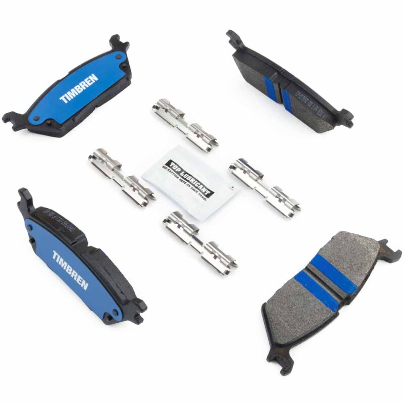 Timbren 15-20 Ford F-150/Lobo BES Severe Duty Semi-Metallic Brake Pads - Rear thumbnail 4