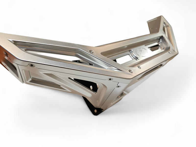 Elektric Offroad 2022-2025 Polaris Rzr Pro R/ Pro S/Turbo R Billet Front Winch Bumper Anodized Clear thumbnail 8