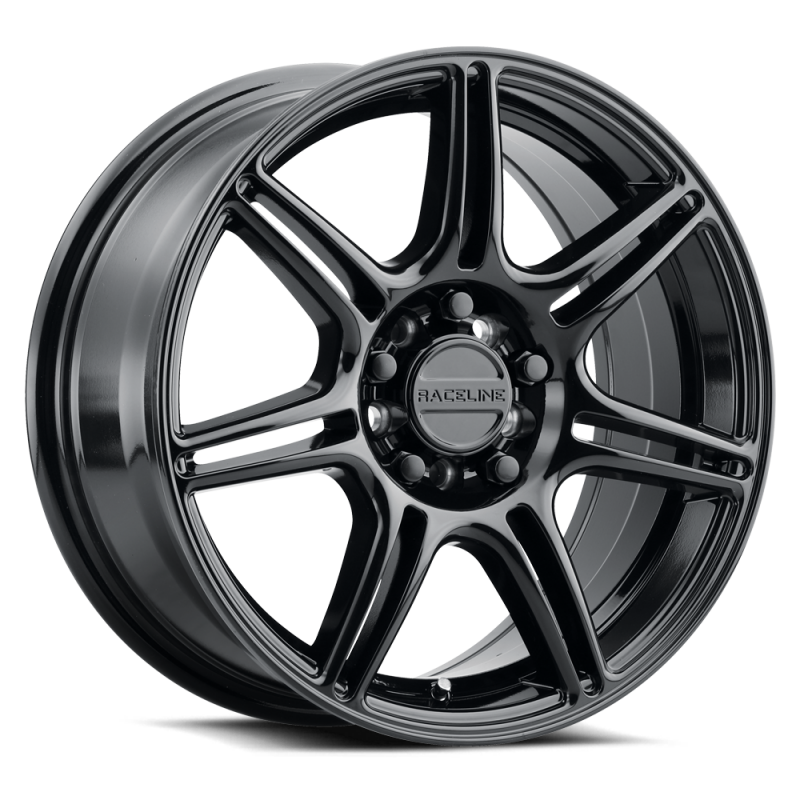 Raceline 148B Apex 20x8.5in / 5X120 BP / 40mm Offset / 72.56mm Bore - Gloss Black thumbnail 5