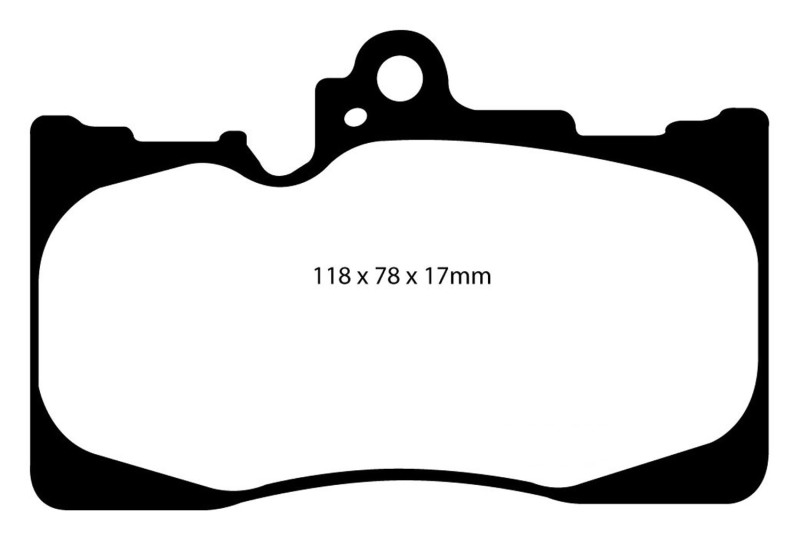 EBC S9 Brake Pad and Rotor Kit (1x ebcUSR7389, 1x ebcDP41589R) thumbnail 6