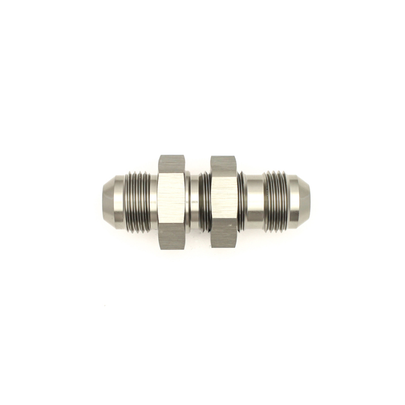 DeatschWerks 8AN Male Flare To 8AN Male Flare Bulkhead Adapter (Incl. Nut) thumbnail 2