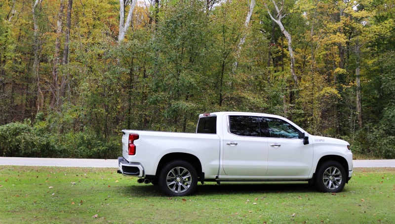 Corsa 2019-24 Chevy Silverado 5.3L Crew Cab Short Bed Sport Cat-Back Dual Rear Exit w/ Polished Tips thumbnail 5