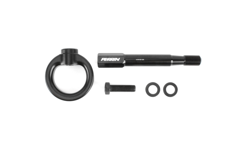 PERRIN 25-26 Subaru Forester (Base/Ltd-Prem-Sport-Touring Incl. Hybrid/Wldrns) FR Tow Hook Kit - Bk
