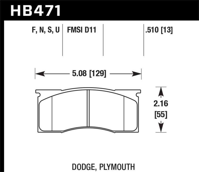 Hawk HPS Street Brake Pads thumbnail 6