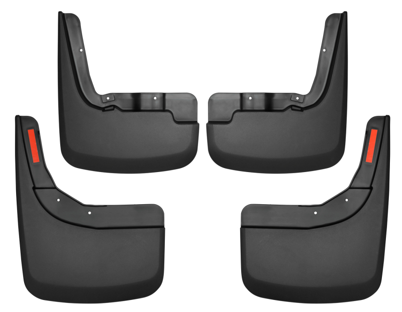 Husky Liners 19-23 Chevrolet Silverado 1500 (Excl. ZR2/TBoss) Front and Rear Mud Guards - Black thumbnail 3
