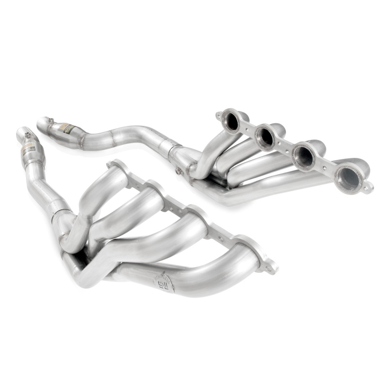 Stainless Works 2009-15 Cadillac CTS-V Headers 2in Primaries High-Flow Cats 3in Leads X-Pipe thumbnail 3