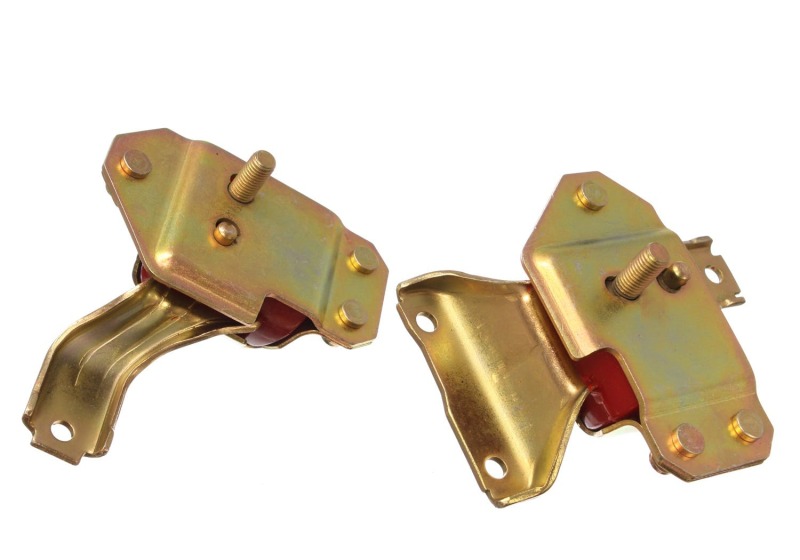 Energy Suspension Mustang 4.6L Motor Mounts - Red thumbnail 4