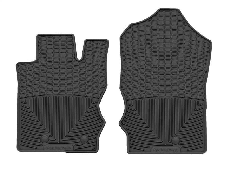 WT Rubber Mats - Front - Blk