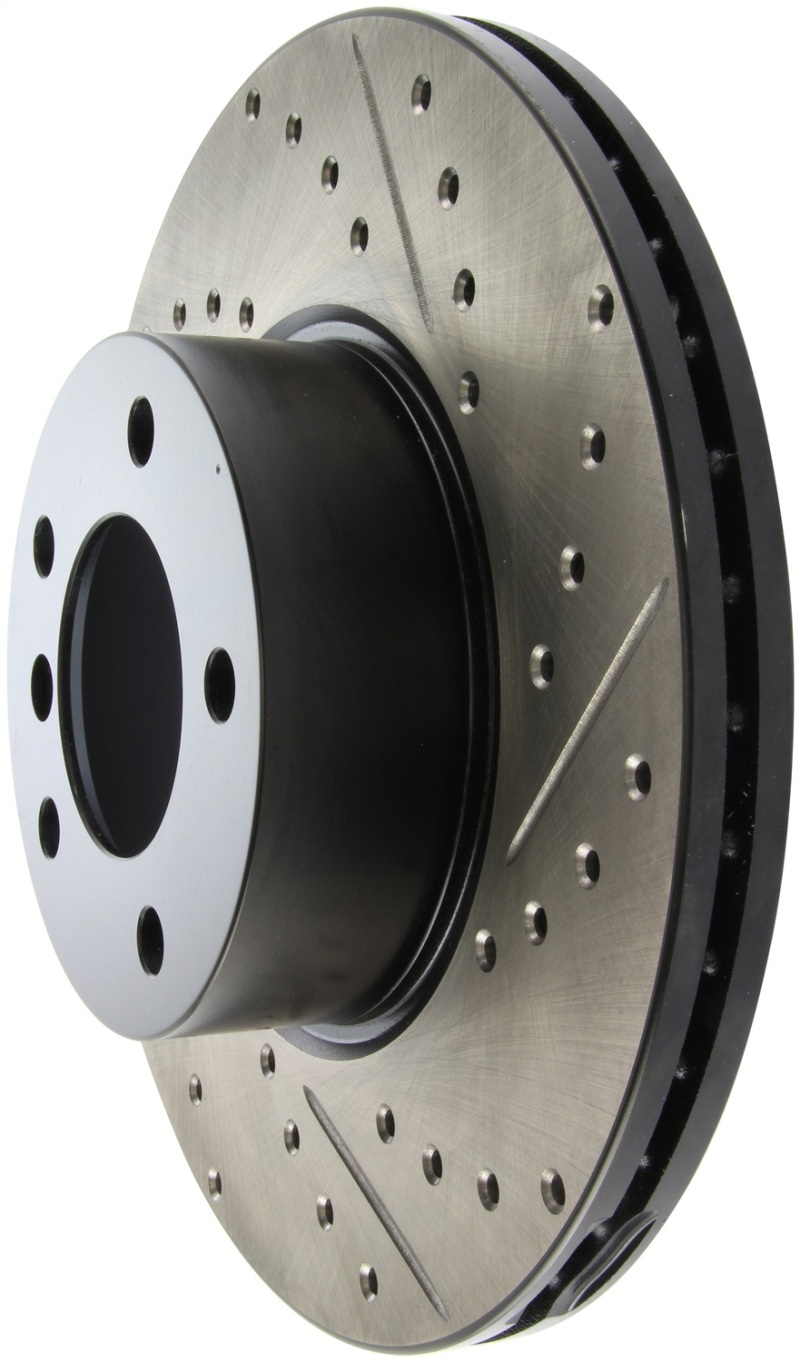 StopTech 9/07-09 BMW 328 Slotted & Drilled Left Front Rotor thumbnail 6