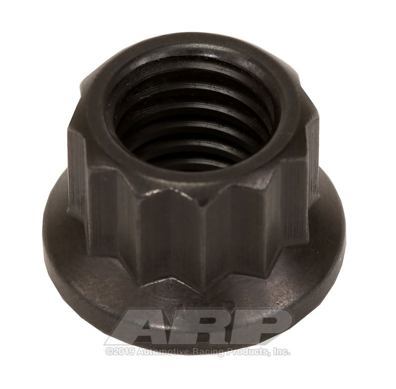 ARP 9/16-12in 12pt Black Nut Kit