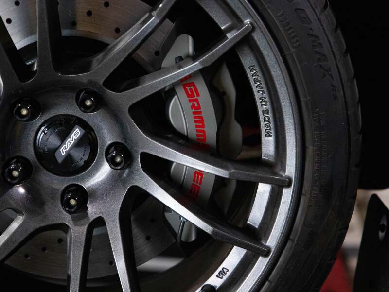 GrimmSpeed 13-25 Subaru BRZ/Toyota 86 Grey 4-Piston Brake Caliper Kit (For 326mm Rotor) thumbnail 3