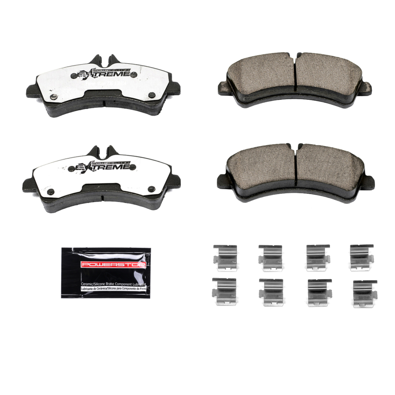Power Stop 10-18 Mercedes-Benz Sprinter 3500 Front and Rear Z36 Coated Kit w/Calipers (Bundled Kit) thumbnail 6