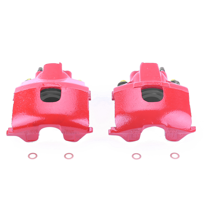Power Stop 99-04 Chrysler 300M Front Red Calipers w/o Brackets - Pair thumbnail 2