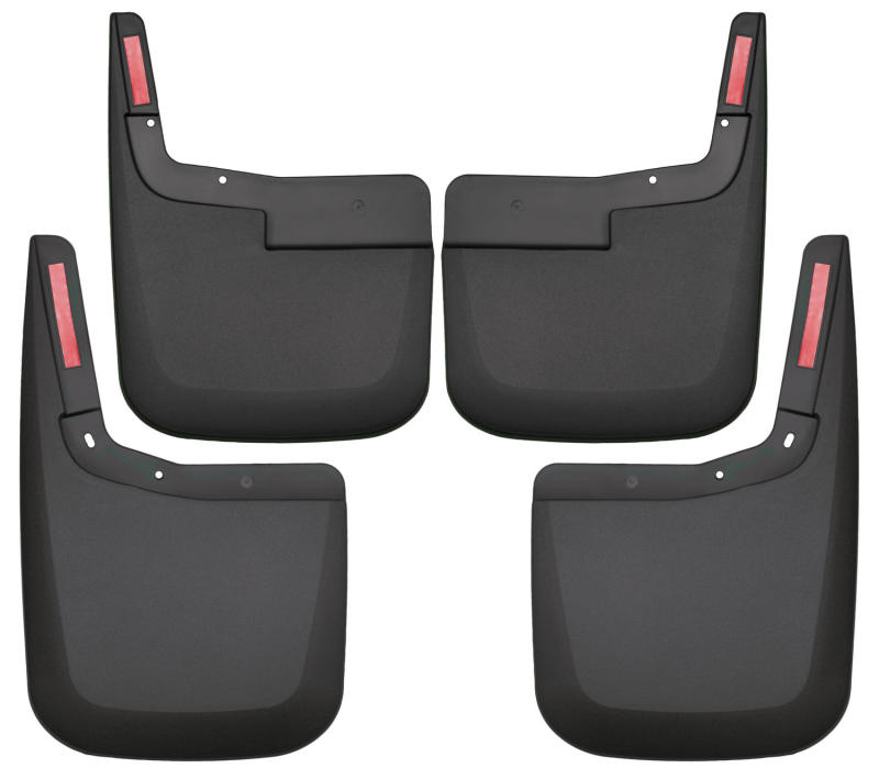 Husky Liners 2015-2017 Ford F-150 w/o Fender Flares Front and Rear Mud Guards - Black thumbnail 6
