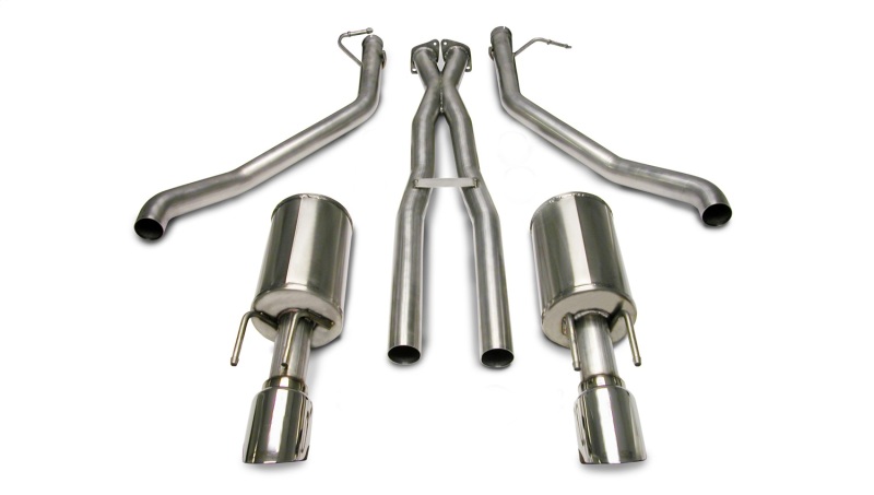 Corsa 2005-2006 Pontiac GTO 6.0L V8 2.5in Sport Cat-Back + XPipe Exhaust Polished Tips thumbnail 3
