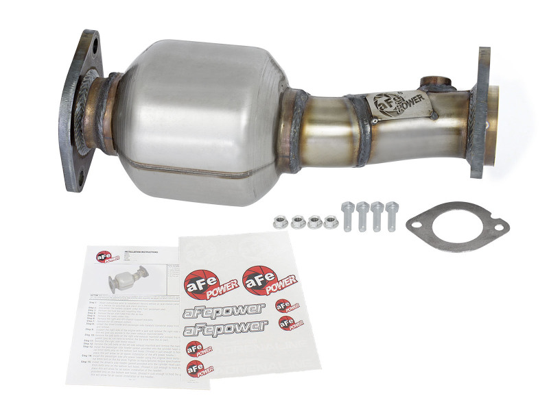 aFe Power Direct Fit Catalytic Converter Replacements Front Right Side 05-11 Nissan Xterra V6 4.0L thumbnail 8