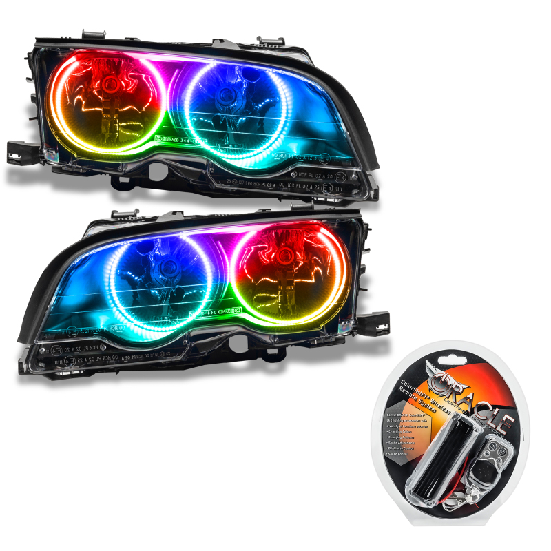Oracle 99-01 BMW 3 Series Coupe HL - (Halogen) - ColorSHIFT thumbnail 2