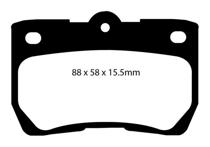 EBC S13 Brake Pad and Rotor Kit (1x ebcDP41586R, 1x ebcRK7637) thumbnail 2