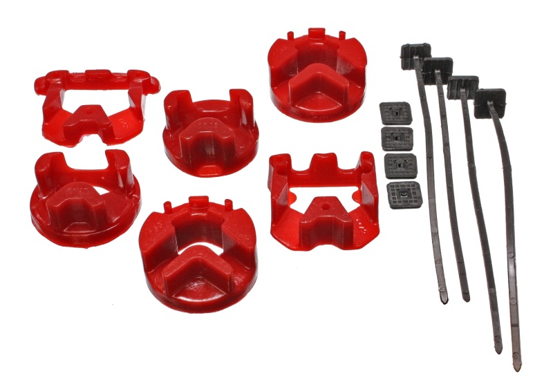 Energy Suspension 95-99 Chrysler Neon Red Motor & Transmission Mount Inserts thumbnail 5
