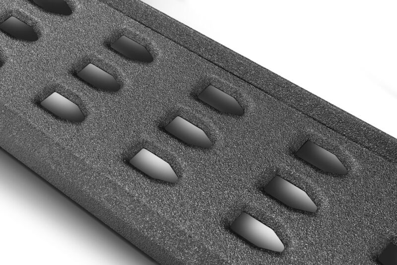 Go Rhino RB20 Running Boards - Bedliner - 68in