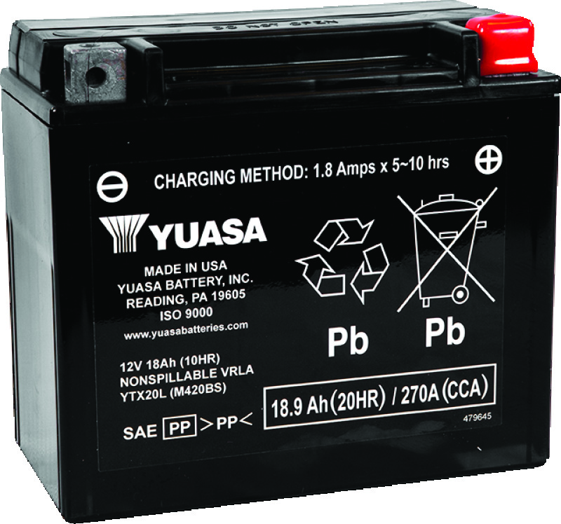 YSA Maintenance Free Battery