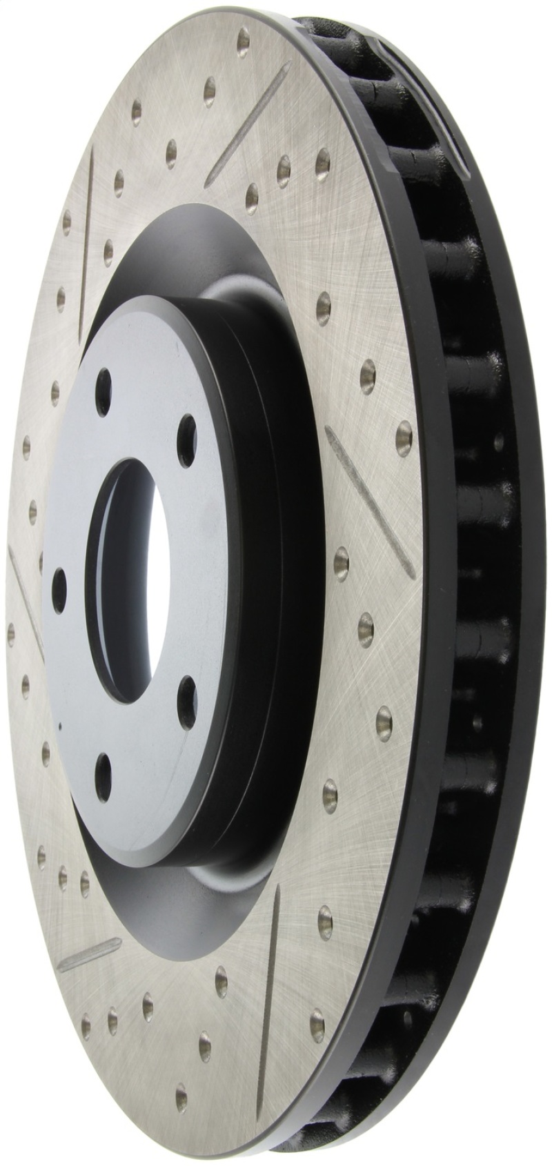 StopTech Power Slot 05-07 Cadillac XLR / 06-09 Chevy Corvette Front Right Drilled & Slotted Rotors thumbnail 6