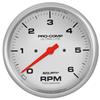 AutoMeter Ultra-Lite 5in. 0-6K RPM In-Dash Tachometer Gauge thumbnail 6