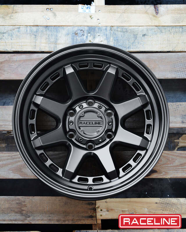 RACELINE 947 SCOUT 17X8.5 6X135 0MM SATIN BLACK WHEEL