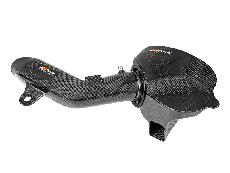 aFe Black Series Carbon Fiber CAIS w/Pro 5R Filter 16-18 BMW M2 (F87) L6-3.0L thumbnail 2