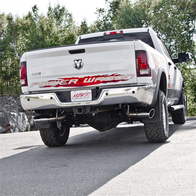 MBRP 14-16 Ram 2500 6.4L 4in 409 SS Dual Side Split Outlet Cat Back Exhaust thumbnail 5
