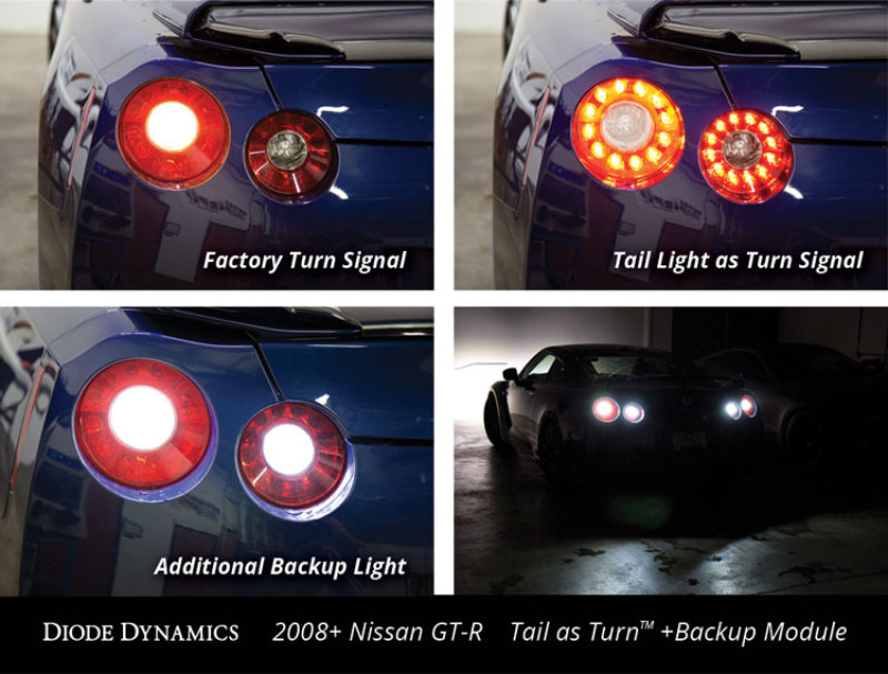 Diode Dynamics 09-21 Nissan GT-R Tail as Turn +Backup Module (USDM) Module Only thumbnail 4