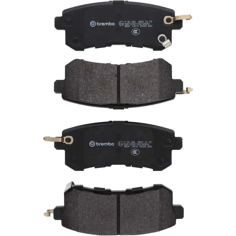 Brembo OE 11-13 Infiniti QX56/14-22 QX80/17-22 Nissan Armada PRIME Low-Met Brake Pad - Rear thumbnail 2