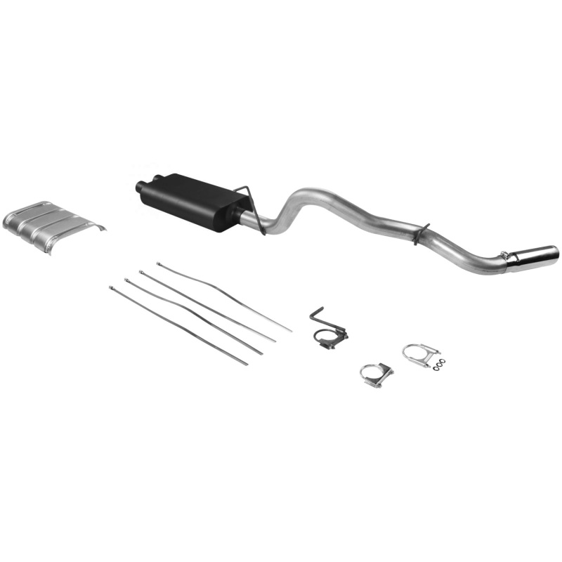 Flowmaster 99-02 Chevrolet/GMC Truck 144in. Wheelbase American Thunder Cat-Back Exhaust System thumbnail 3