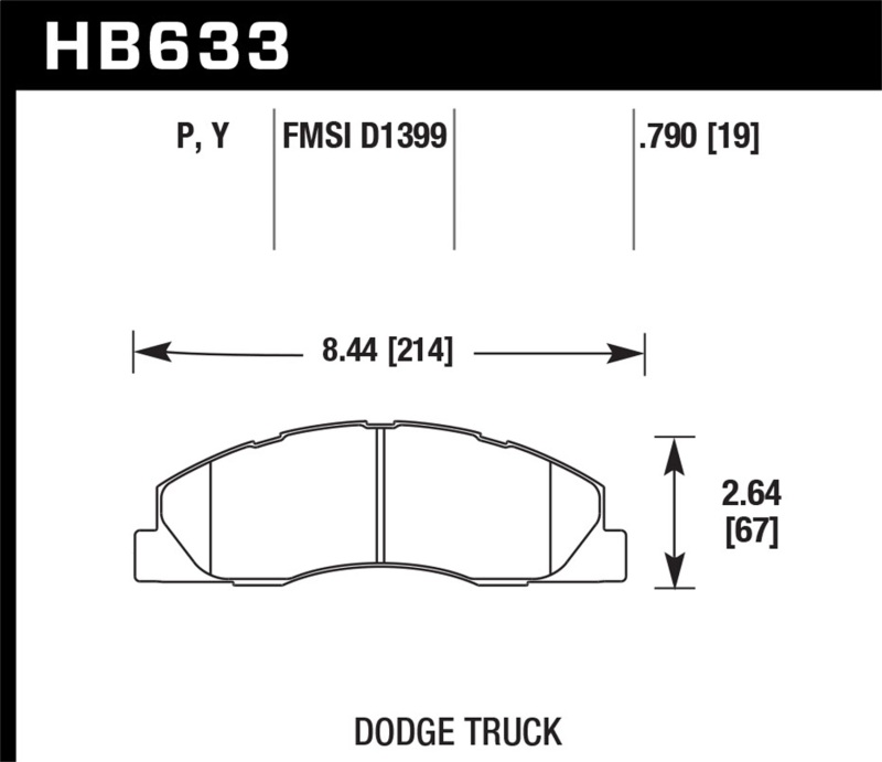 Hawk LTS Street Brake Pads thumbnail 6