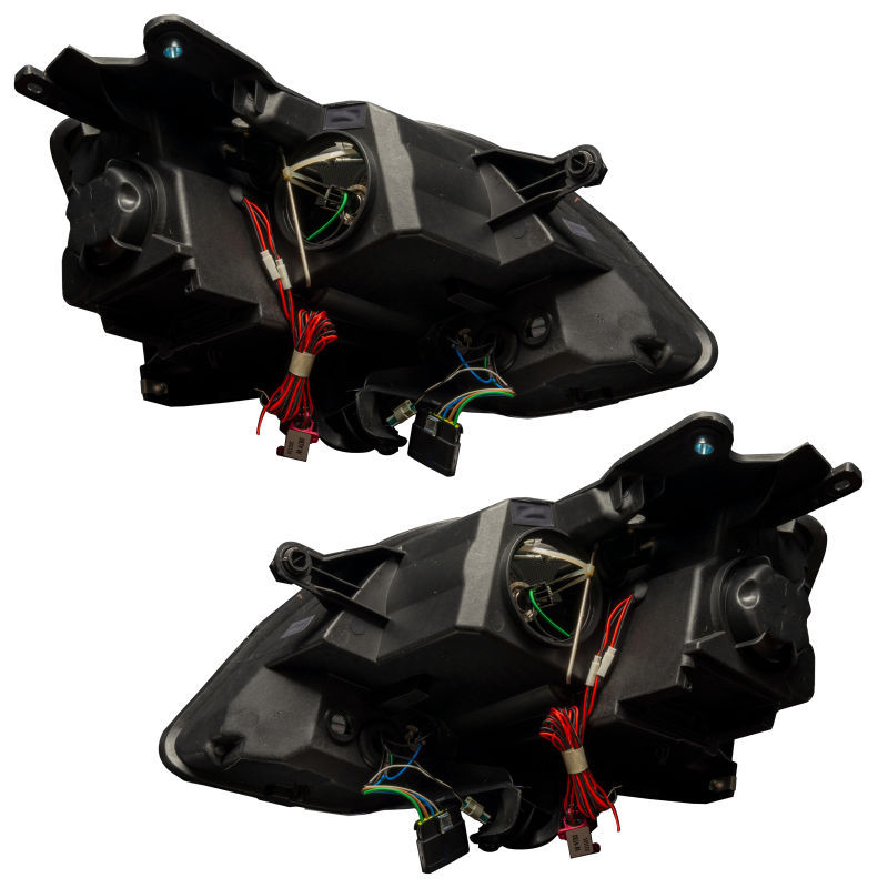 Oracle Lighting 08-12 GMC Acadia Non-HID Pre-Assembled LED Halo Headlights-UV/Purple thumbnail 4